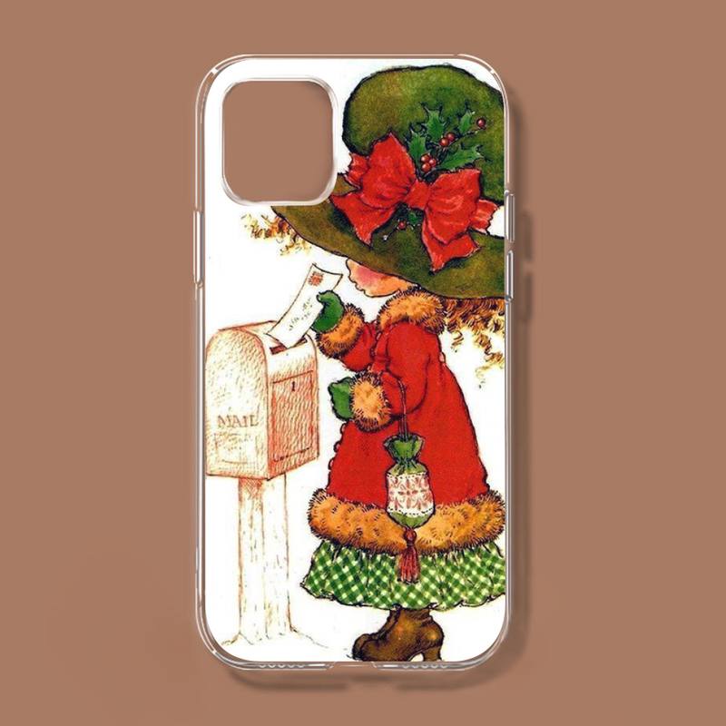 Чехол для телефона Sarah Kay Little Girl для iPhone 8 7 6S Plus X 5S SE 2020 XR 11 12 mini pro XS MAX