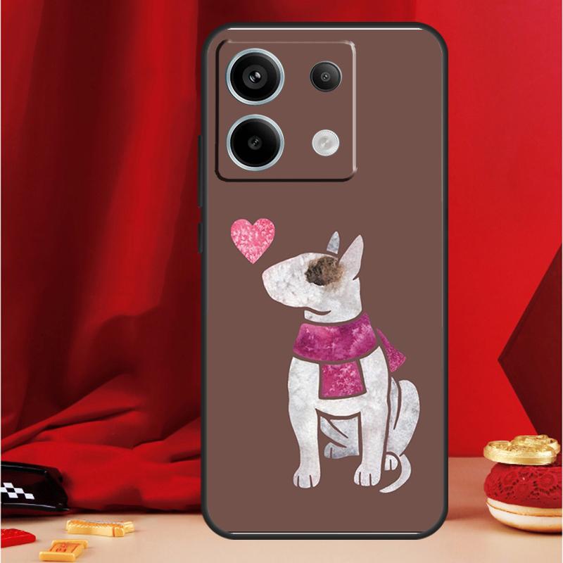 Чехол для телефона Bullterrier Bull Terrier для Xiaomi Redmi Note 13 Pro 12 11 9 10 Pro 12S 11S 10S 9S Redmi 12 10C 12C 13C