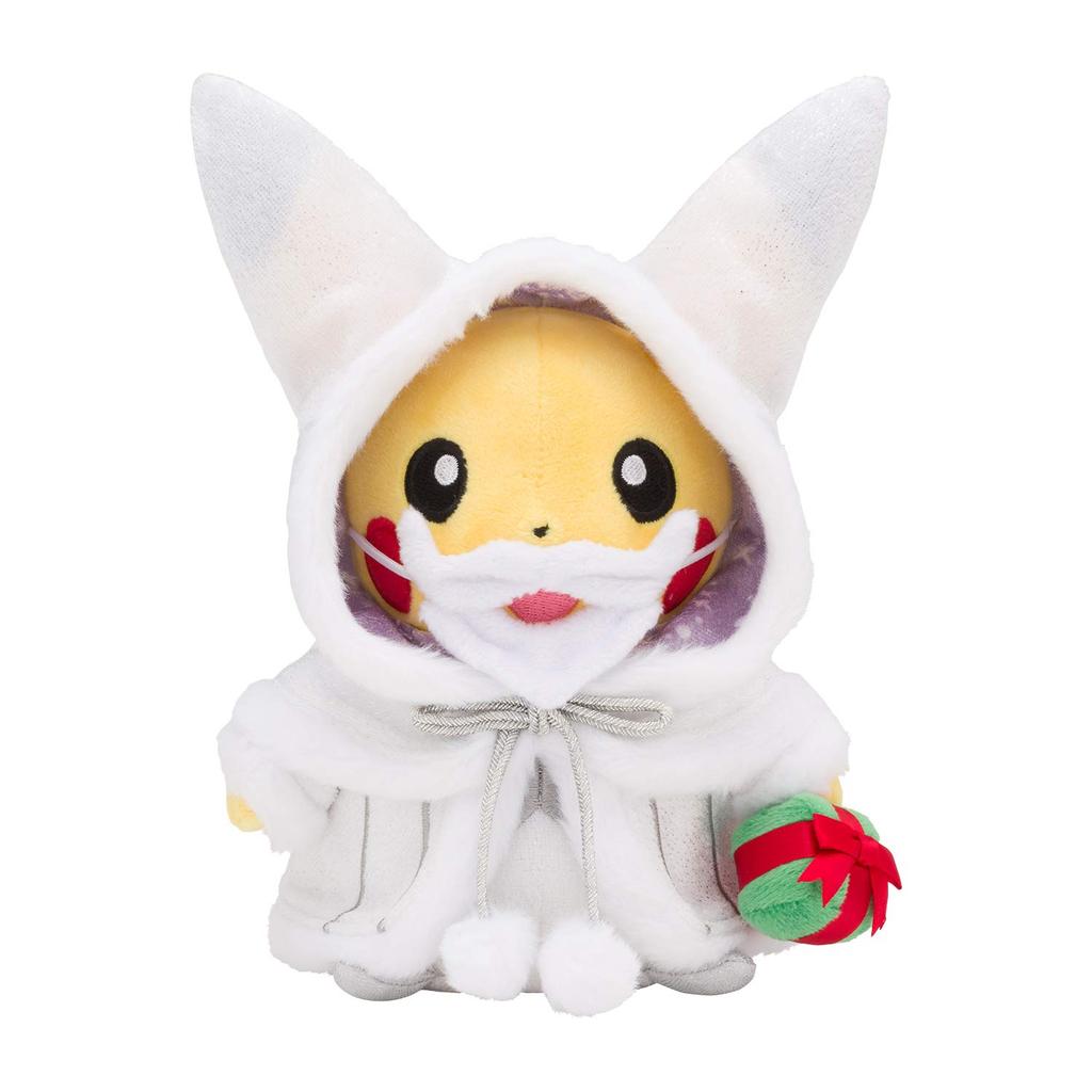 Center Original Plush Toy Pikachu Santa Frosty Christmas Pokémon Pokémon 20.5x15.5x12.5 (HxWxDcm)