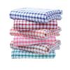 Впитывающие полотенца для рук Хлопковое полотенце для уборки Мягкое клетчатое кухонное полотенце для мытья посуды Быстросохнущие клетчатые полотенца Кухонные принадлежности