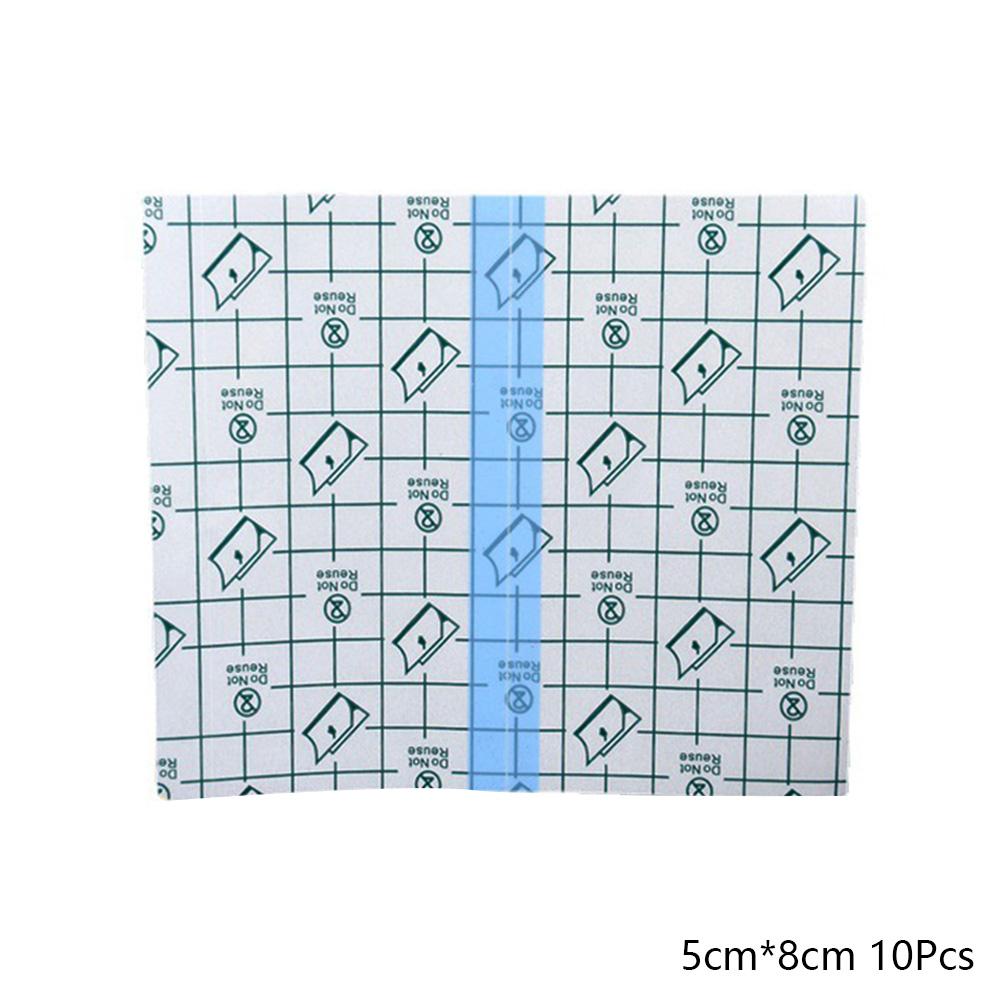 10 шт. клейкая лента прозрачная полиуретановая антиаллергическая медицинская раневая повязка фиксирующая лента водонепроницаемый пластырь