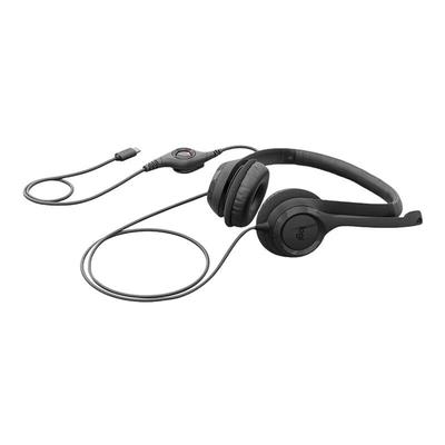 Logitech Стереогарнитура H390 USB-C с микрофоном