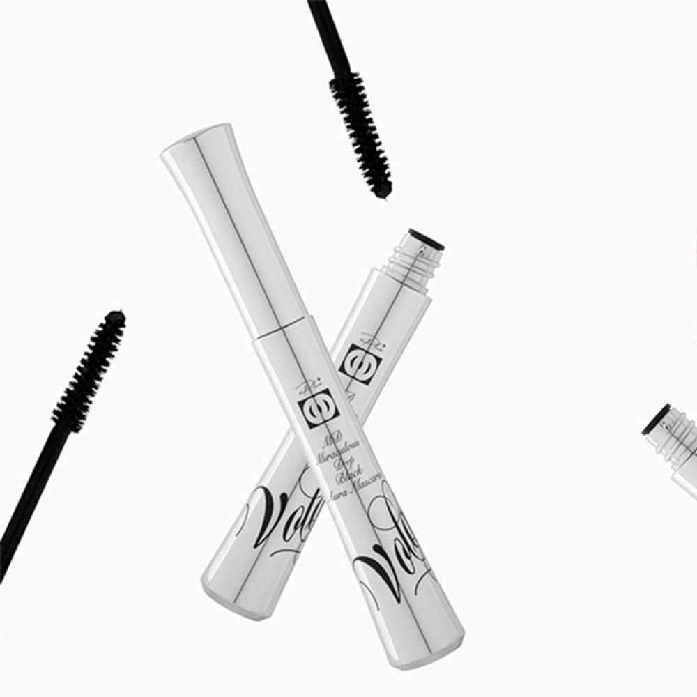msj087Zg Smudge-proof Waterproof Deep Black MD Aura Mascara 1 pcs Single