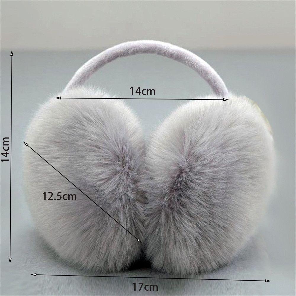 Casual Soft Cosy Ear Muffs Warm Plush Ear Warmer Earflaps