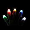 1/5pcs Fake Thumb Tip Light Up Finger Magic Trick Close-Up Novelty Toys Funny Prank Props for Party Fun LED Glow Festival Gift