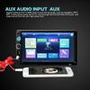 Новый 7-дюймовый HD Bluetooth сенсорный экран двойной DIN автомобильный стерео радио MP5-плеер HD FM/USB/AUX RC SD с резервной камерой
