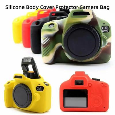 Силиконовый защитный чехол для DSLR-камеры, чехол для камеры Canon EOS 4000D 3000D