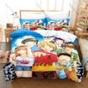 Classic Board Game Anime Hikaru No Go 3PCS Bedding Duvet Cover + 2 Pillowcases Go Player Fan Quilt Set Classic Board Game