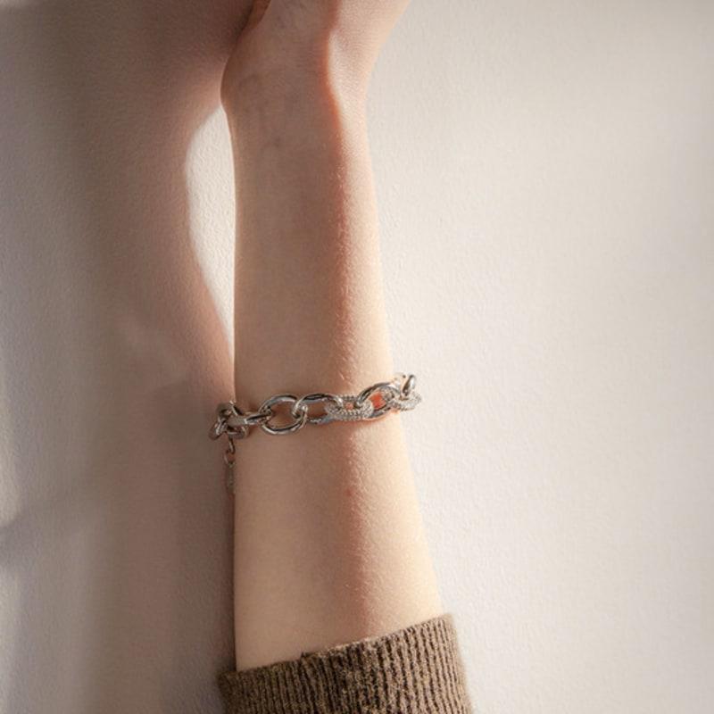 Браслет Jean Paul Clarisse Cubic Bold Chain JB-21-011B
