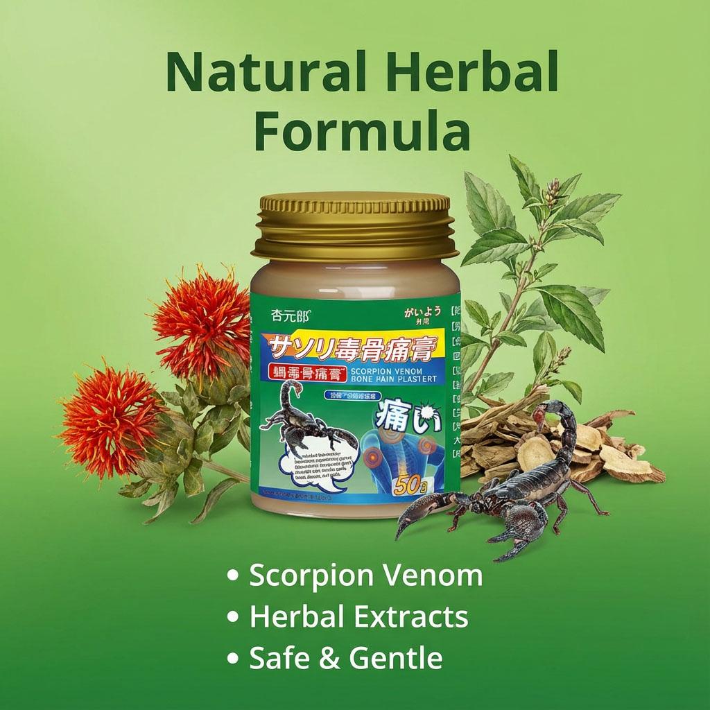 Traditional Formula Soothing Balm 50g, Massage Cream for Neck Waist & Legs, Relaxing Joint Care Ointment