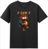 Best Selling Fashion Graphic T Shirts Retro Streetwear F-Caw-F Funny Rooster Chicken Meme Humor Quote Joke Vintage Men's T-Shirt