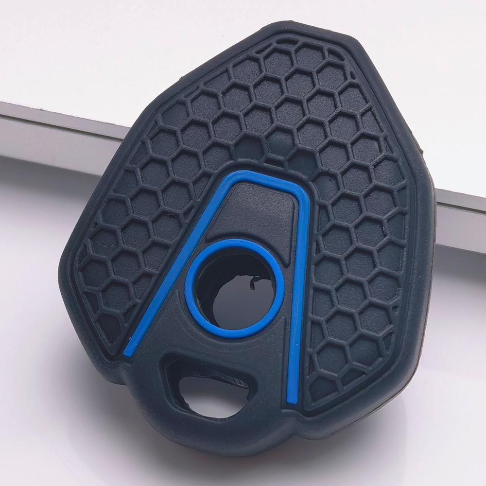 Silicone Motorcycle Key Cover for CFMOTO 450MT Mt450 250SR 300SR 400SR 450SR 650SR 700CLX 800MT 650MT 125NK 250NK 400NK 650NK 800NK 700MT Key Fob Case