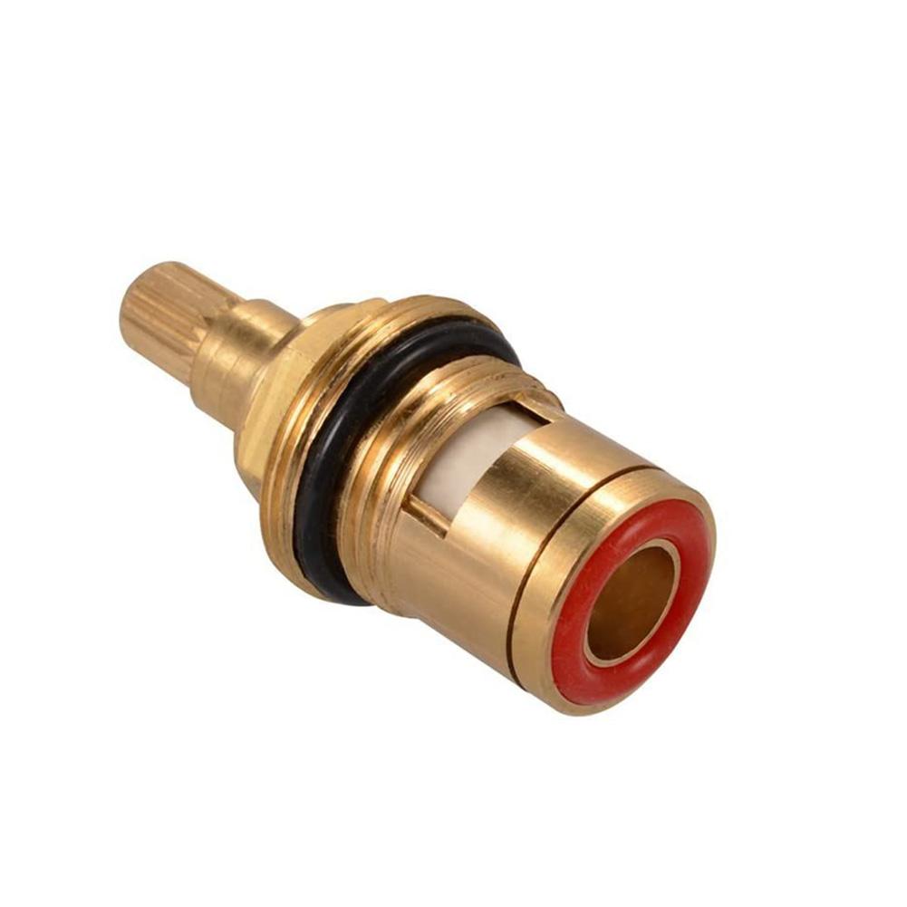 Универсальный сменный кран с латунным керамическим дисковым картриджем, внутренний кран для ванной комнаты, по часовой стрелке или против часовой стрелки