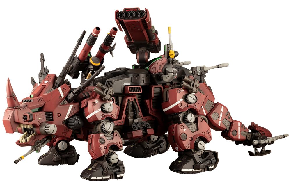 Kotobukiya ZOIDS Красный Рог Маркировка Плюс 330 мм в масштабе пластиковая модель EZ-004 Вер. приблизительно. Длина, набор 1/72.