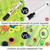 Magnetic Football Tactical Board, Foldable Trainer Folder, Timer, Large Capacity Pens, Referee Whistles,sponges,referee Equipment