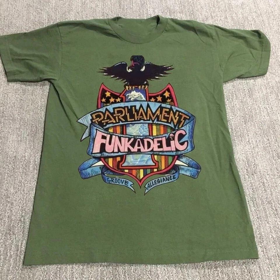 George Clinton and Parliament Funkadelic Military Green T Shirt Full SizeS-