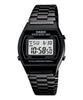 B640wb-1a Men's Black Digital Watch with Metal Band (b-640wb-1a) [Parallel Import]