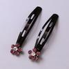 Crystal Hair Pins Black Hair Clip Hairgrips Barrettes Headwear for Kids Girls Hair Accessories