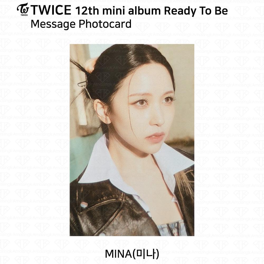 Twice 12-й мини-альбом «Готов к работе» Фотокарточка Открытка-сообщение Плакат Открытка Мина