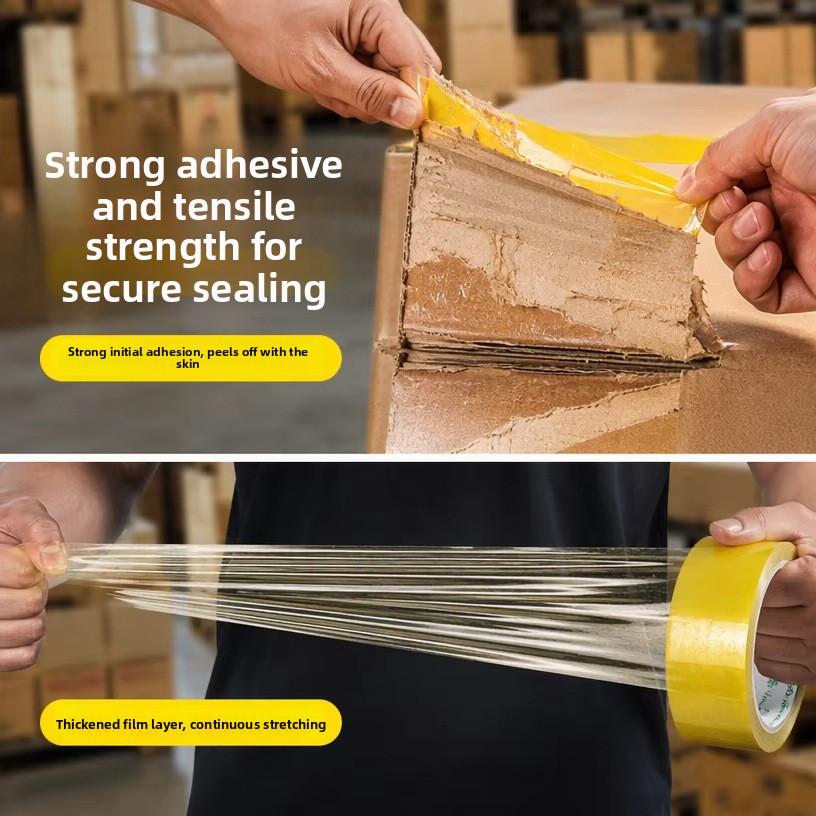 Прозрачная sealing tape, Утолщенная и Высокоадгезивная Упаковочная лента для картонных коробок