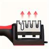 Effortless Sharpener 4-stage Professional Kitchen Sharpener Tungsten Drill Ceramic Sharpener Tool Easy To Use.