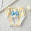 Dog Diapers Physiological Pant Vibrant Pattern Printed Breathable Comfortable To Wear Elasticity Dog Menstrual Pants Pet Princess Panties