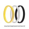 European & American Men's Elastic Metal Bracelet (Spring Design) - Minimum Order: 200 Pieces