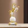 Art Horse Ornament Handicraft Animal Sculpture Micro Landscape Miniatures Figurine Living Room