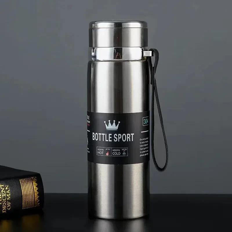 1L High Quality Thermal Water Bottle Keep Cold and Water Bottle Thermos for Water Tea Coffee Vacuum Flasks Stainless Steel Thermos Bottle