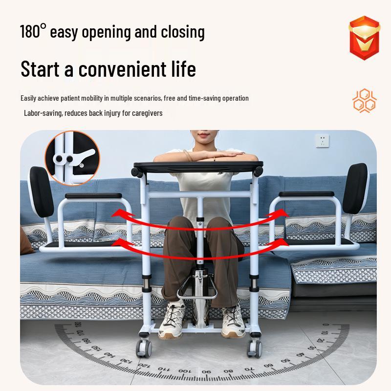 Elderly & Disabled Bathing, Toilet, & Lift Chair - Multi-Functional Transfer Aid