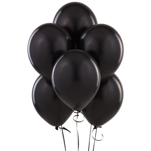 Balony Pastelowe 12 Cali, 10 Szt., Czarny