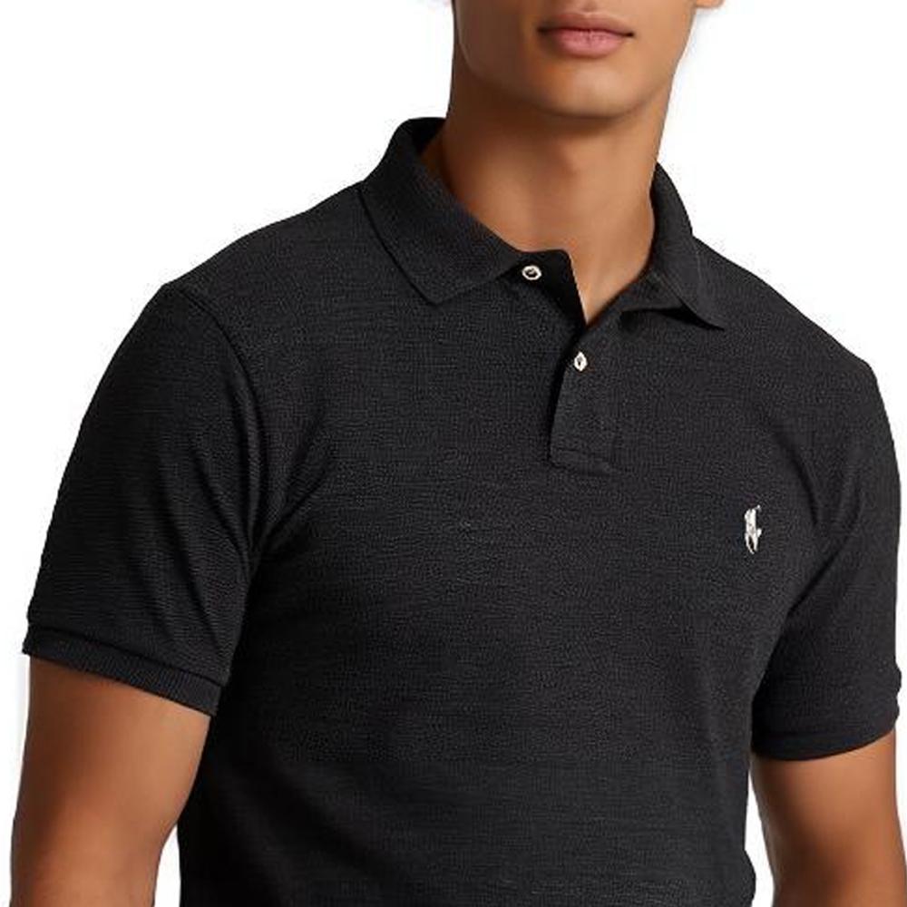 Polo Ralph Lauren SS23 Polo Shirt Men's Black Gray 710794275-058