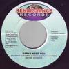 7-дюймовая пластинка WAYNE WONDER - Baby I Need You RC0014 Renaissance Rec Ямайка Регги, Ска и Даб Б/У