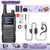 Baofeng UV-17 Pro GPS Walkie Talkie 108-130MHz Air Band VHF UHF 200-260MHz 350-355MHz FM Radio Six Bands Freq Copy Waterproof