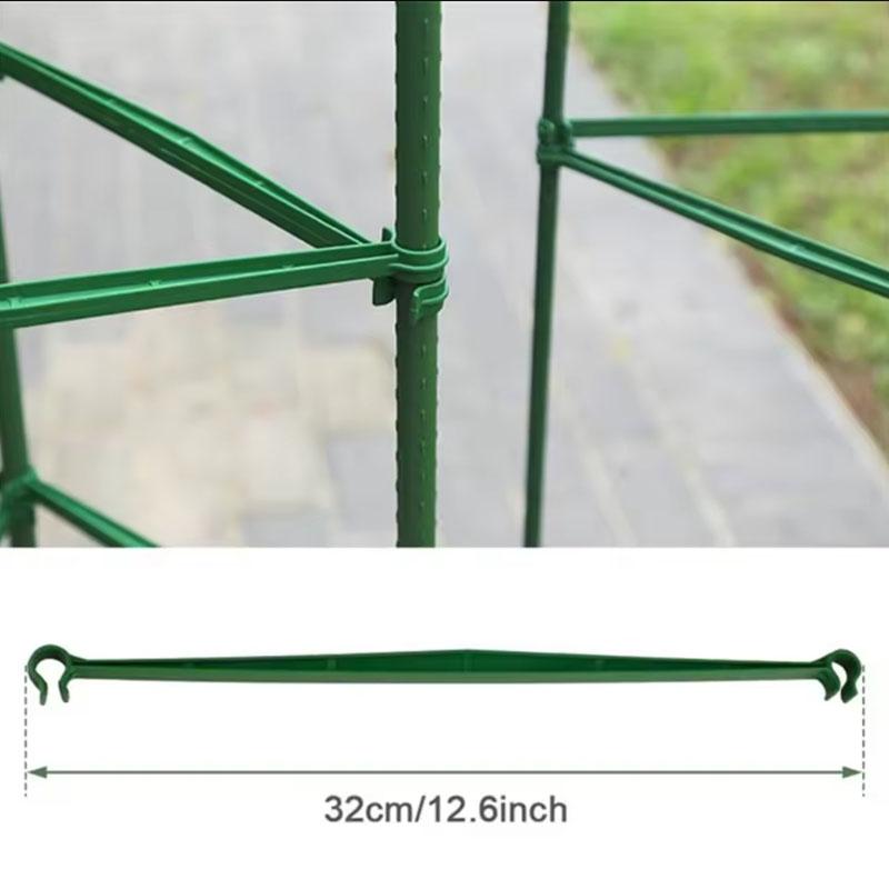 12/24Pcs Stake Arms for Garden Tomato Cage Plant Growth Aid Plant Stem Support Stand