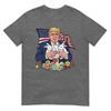 Easter Trump Bunnies Eggs Us Flag Patriotic Unisex Unisex Kids TShirt