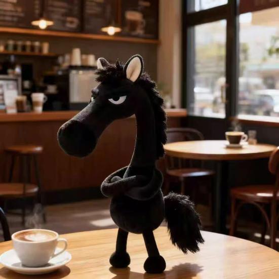 Подвеска Лошадь Плюшевый Материал Брелок для Сумки 2026 Год Лошади Подвеска Мягкая Текстура Шарм Лошадь Украшение для Сумки