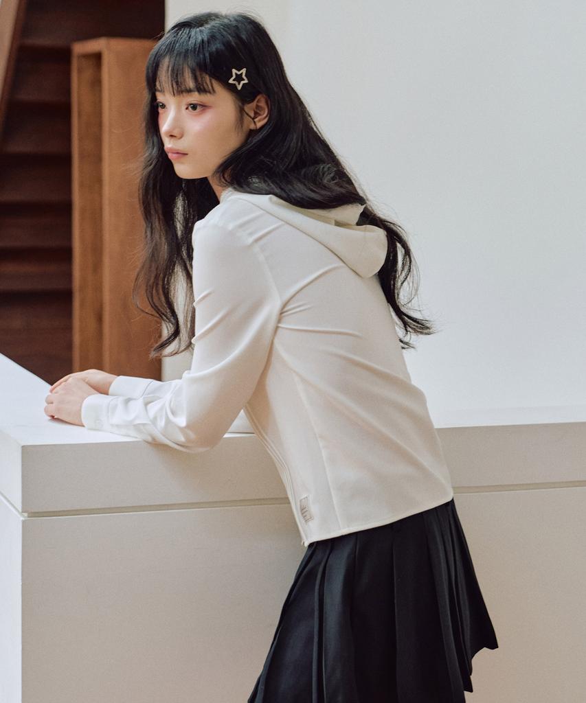 ZEROPLANET Bailey Wrinkle-Free Hoodie [White]