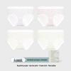 Duduomian Ice Silk Mid-waist Antibacterial Briefs 4-Pack