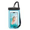 IPX8 Waterproof Phone Case with Lanyard Touchscreen Photograph Cellphone Dry Bag for Beach Cruise Essentials PVC Transparent 5