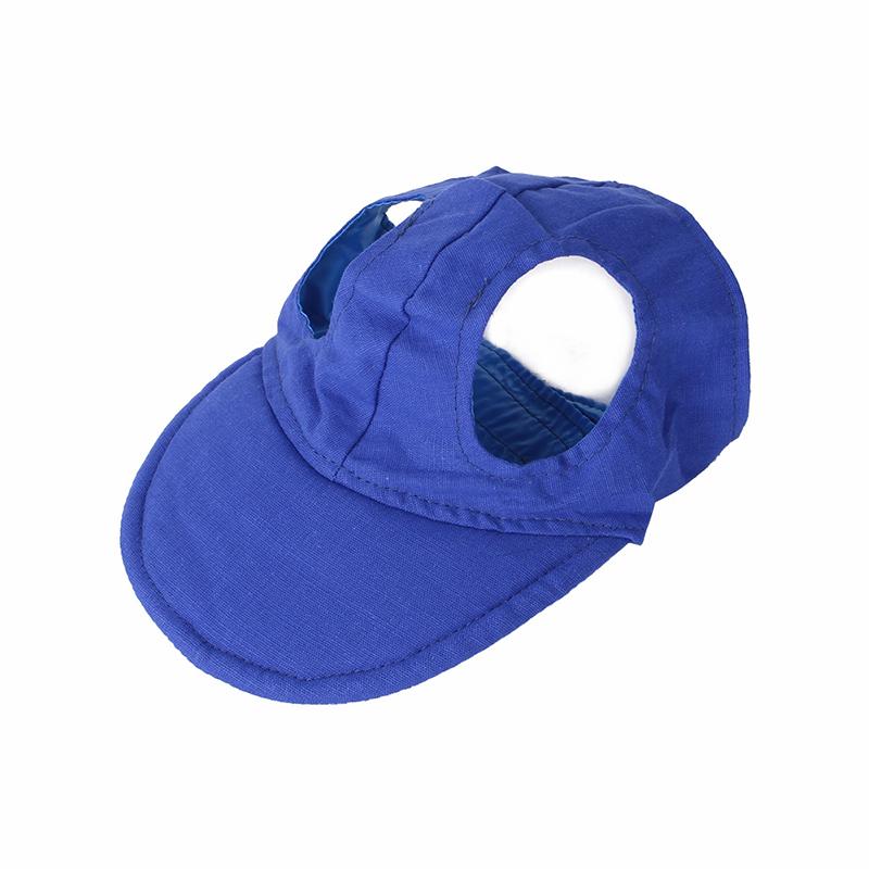 Summer Pet Baseball Cap Pet Hat With Ear Holes Sunscreen Dog Cap For Large Medium Small Dogs Outdoor Hiking Hat Pet Accessories