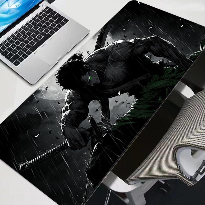 Anime Computer Mouse Pad One Piece Gamer Mouse Pads Large Gaming Mousepad XXL Desk Mause Pad Keyboard durable Mouse Carpet