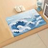 Take Me to the Lake "Lake Residence Theme Floor Mat American Retro Vintage Home Door Mat Entrance Carpet