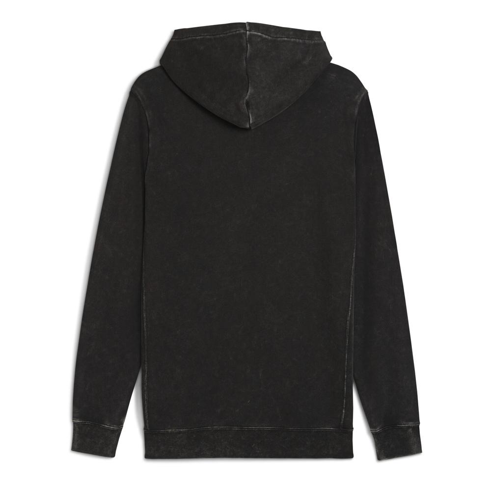 PUMA class washed hoodie adjustable hood black