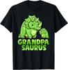 Grandpa Saurus Dinosaur Funny Grandpasaurus T-Shirt For Papa Gift Unisex T-Shirt