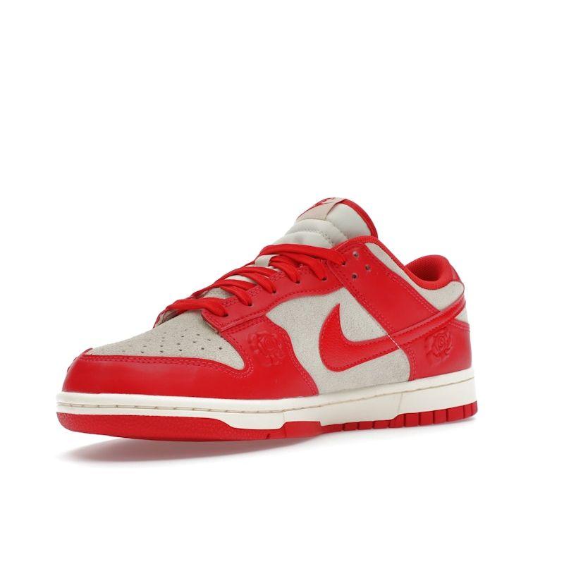 Nike Dunk Low Roses Women Sneakers Red Coconut-Milk University-Red HF1986-100