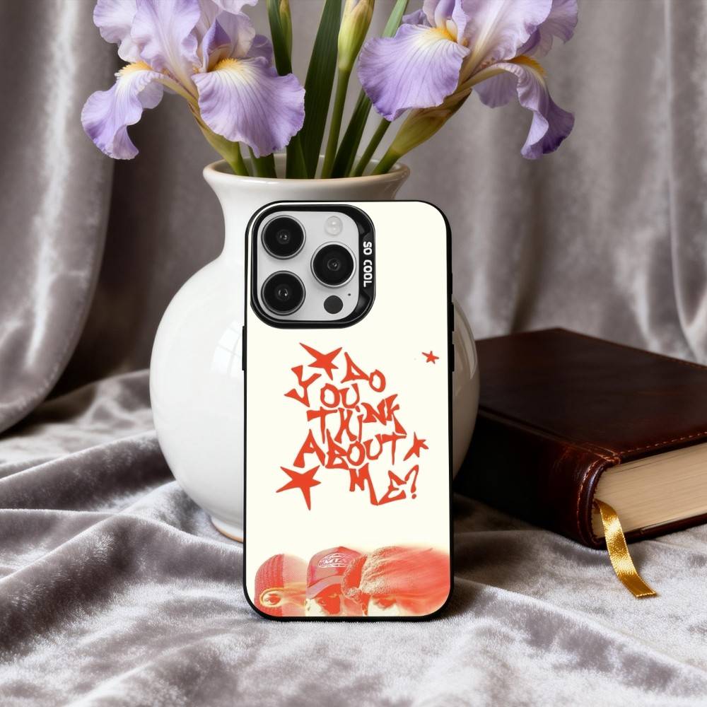 ATP A-Album By N-Nsqk-K Phone Case For iPhone17,16,15,14,13,12,11 Plus,Pro Max Black Candy silver phone case