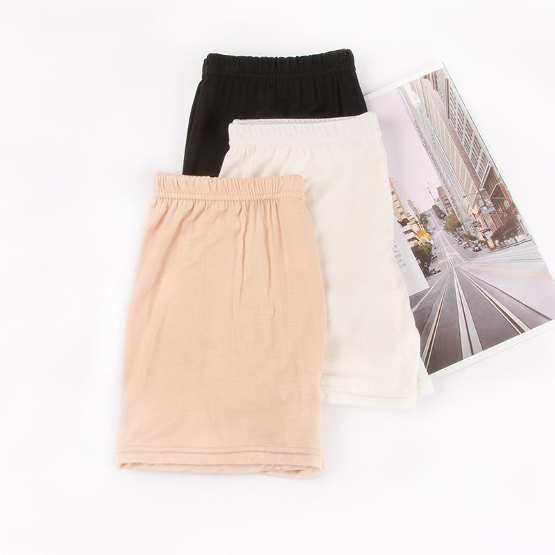 Весна Лето Женские Кружевные Модальные Защитные Шорты и Нижнее Белье Большого Размера