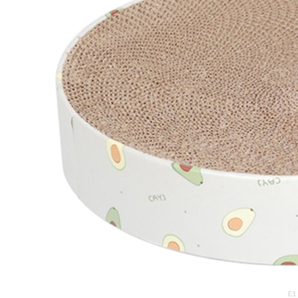 Cat Scratcher Pad Bowl Cardboard Protect Furniture Grinding Claw Pet Cats Sleeping Bed