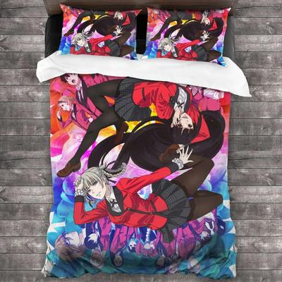 Kakegurui Yumeko Комплект постельного белья для спальни Мягкие современные покрывала Удобное детское пододеяльник Покрывало и наволочка